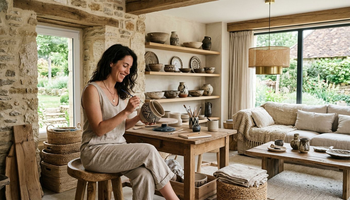 Quand le design d’intérieur revisite la tradition artisanale